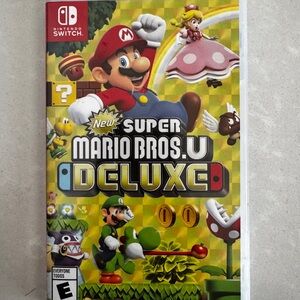 Nintendo Switch New Super Mario Bros. U Deluxe. Excellent condition